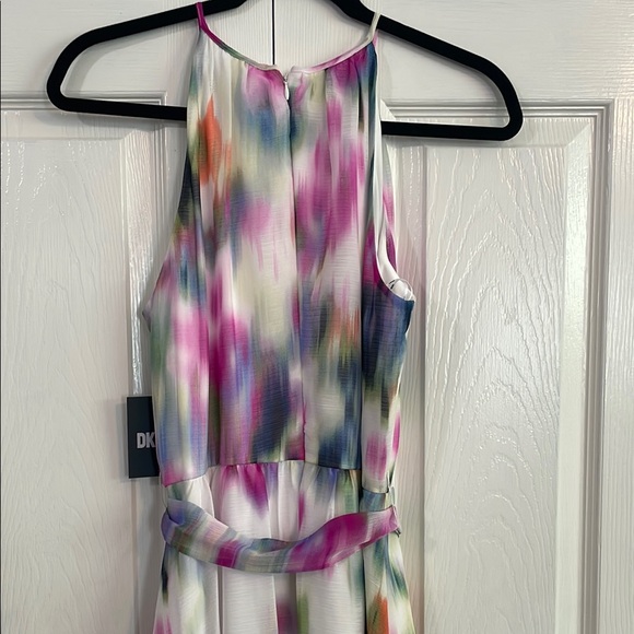 DKNY Pink and Purple Halter Dress - Picture 6 of 7